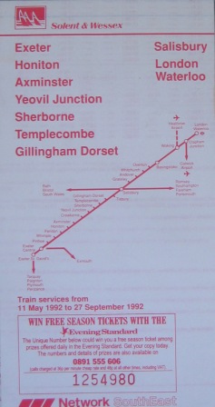 Mini-timetable