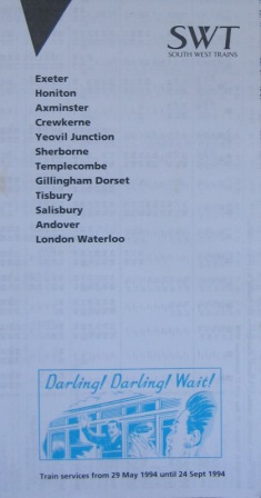 Mini-timetable
