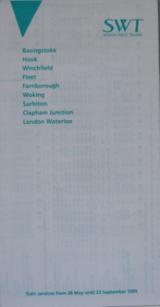 Mini-timetable