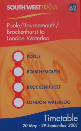 Mini-timetable