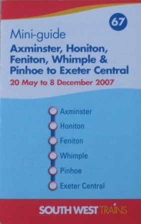 Mini-timetable