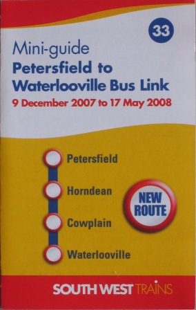Mini-timetable