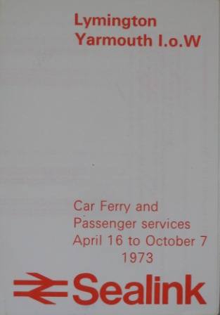 Mini-timetable - Sealink
