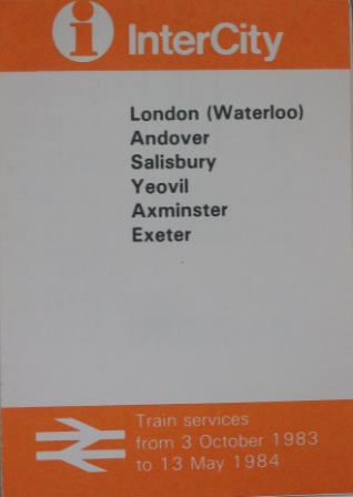 Mini-timetable