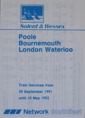 Mini-timetable