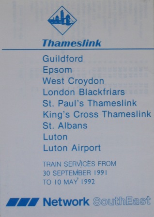 Mini-timetable