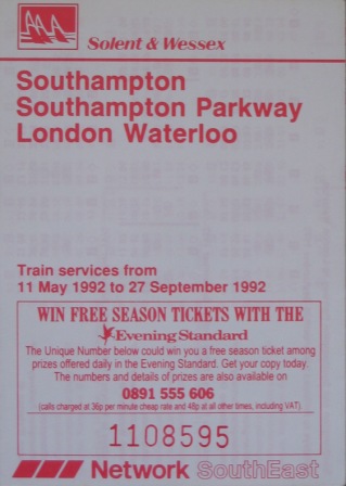 Mini-timetable