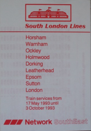 Mini-timetable