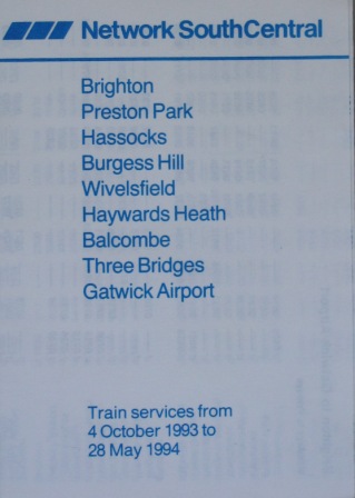 Mini-timetable