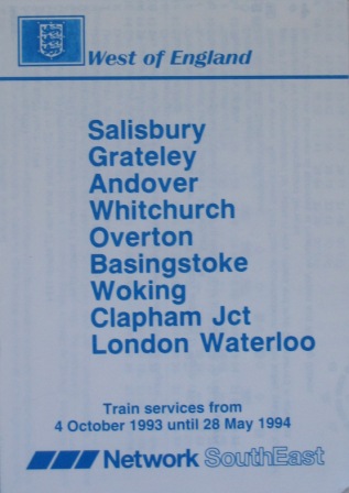 Mini-timetable