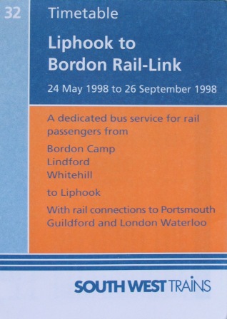 Mini-timetable