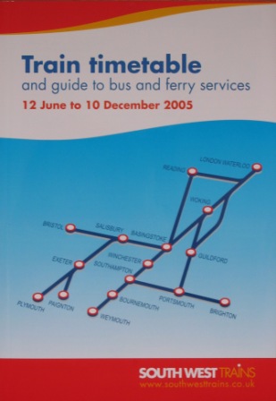 SWT timetable