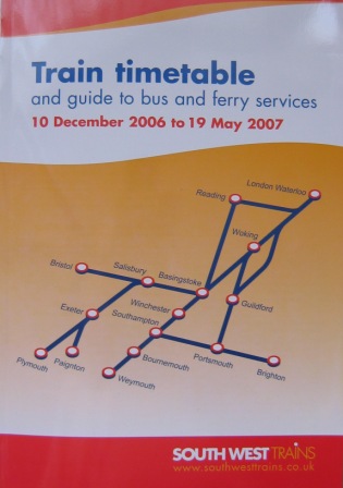 SWT timetable
