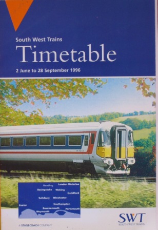 SWT timetable