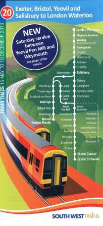SWT timetable