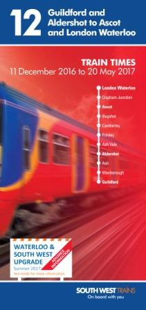 SWT timetable